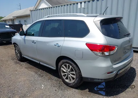 2015 Nissan Pathfinder S/Sv/Sl/Platinum из США, поврежденный, VIN 5N1AR2MM6FC707237